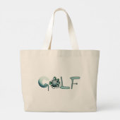 Golf Grote Tote Bag (Achterkant)
