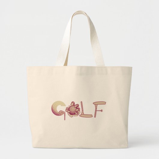 Golf Grote Tote Bag (Voorkant)