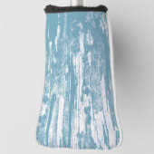 GOLF - Grunge, Worn, Faded, Blue White, Cool Golfheadcover (Draai 90)