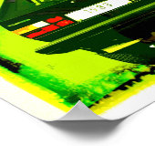 Golf GTi MkI Green Poster (Hoek)