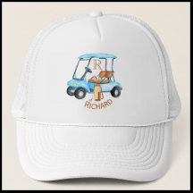 Golf Guy Winkelwagen Clubs Monogram Naam
