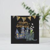 Golf Halloween Day for golfer Kaart (Staand voorkant)