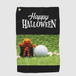 Golf Halloween Spooky Scary voor golfer Golfhanddoek