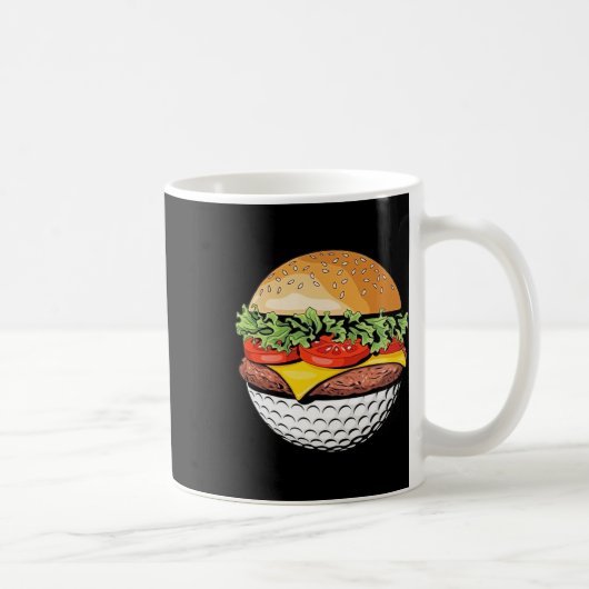 Golf Hamburger Koffiemok (Rechts)