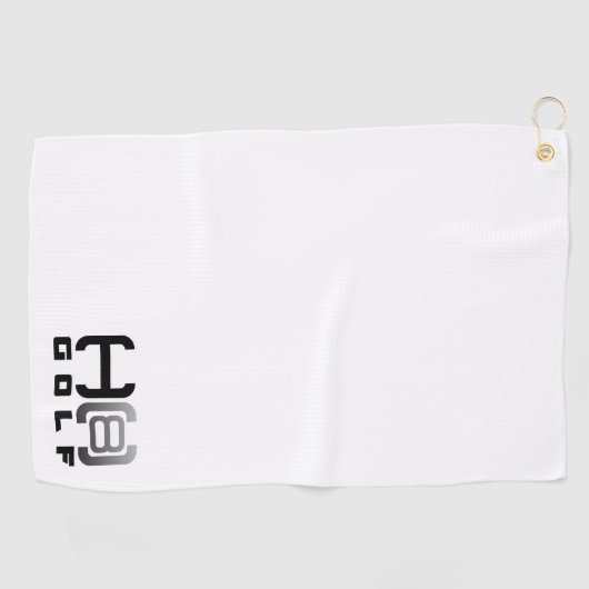 Golf Handdoek (Horizontaal)