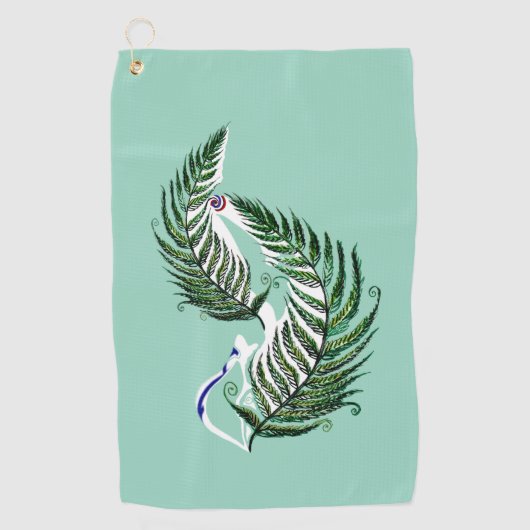 Golf Handdoek Aotearoa NZ Land Varendesign (Voorkant)