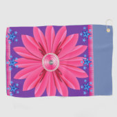 Golf Handdoek Bloem (Horizontaal)