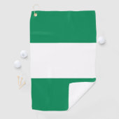 Golf Handdoek met vlag van Nigeria (Insitu)