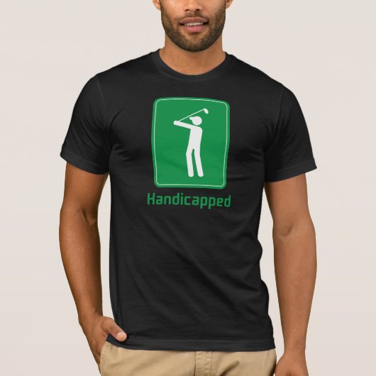 Golf - Handicap T-shirt (Voorkant)