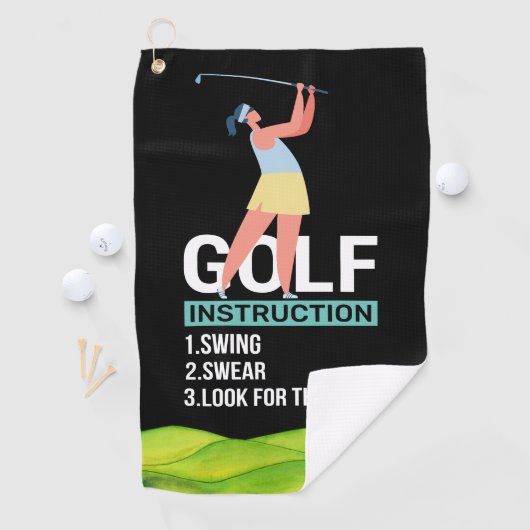 Golf-handschoentjes voor het optrekken van zweefvl golfhanddoek (Insitu)