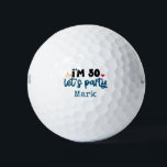 Golf Happy 30th Birthday voor golfer Golfballen<br><div class="desc">Gelukkige 30e verjaardag, golfer! Je hebt je hele leven hard gewerkt en je verdient niets dan het beste op je speciale dag. Golfballen zijn de perfecte manier om je geliefden te shows hoeveel je hun steun waardeert. Stuur ze vandaag een set golfballen en laat ze weten hoeveel je geeft. Cadeaus...</div>
