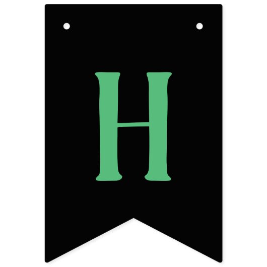 Golf Happy Birthday Banner (Tweede vlag)