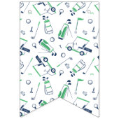 Golf Happy Birthday Banner (Eerste vlag)