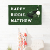 Golf Happy Birthday Banner (Insitu)