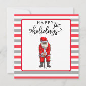 Golf Happy Holiday met kerstmis (Voorkant)