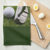 Golf Happy Retirement golf en Putter Golf Theedoek (Quarter Fold)