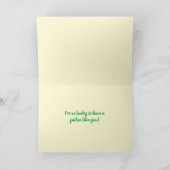 Golf Happy Vaderdag Card Kaart (Binnen)