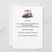 Golf Hawaiaans thema Kaart (Achterkant)