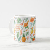 Golf Hawaii thema voor Hawaiiaanse geschenken voor Koffiemok (Voorkant links)