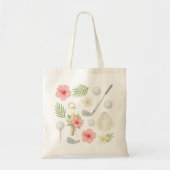 Golf Hawaiiaanse thema Lady Woman Wedding Tote Bag (Voorkant)