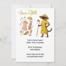 Golf Hawaiiaanse vrouw golfer op het groen Kaart