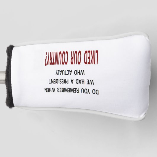 Golf Head Cover (Voorkant)