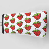 Golf Head Cover Aardbeien Fruit (Voorkant)