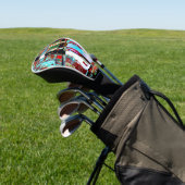 Golf Head Cover – Collapse Reflection Abstract  (Insitu)