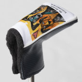 Golf Head Cover Dierenarts Honden Dieren (3/4 voorkant)