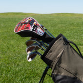 Golf Head Cover – Fragmented Pulse (Insitu)