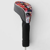 Golf Head Cover – Gefragmenteerde Puls (Schuin)