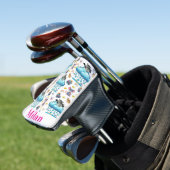 Golf Head Cover Hond Kat Muis Regenboog Vis (Insitu)