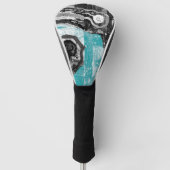 Golf Head Cover - Oppervlakte Stroom Abstracte Str (Voorkant)