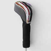 Golf Head Cover – Reflectielagen (Schuin)