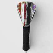 Golf Head Cover – Reflection Layers (Voorkant)