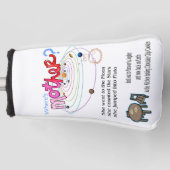 Golf Head Cover Waar is moeder? (Voorkant)
