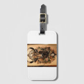 Golf Head Hoesje Bagagelabel (Voorkant (verticaal))