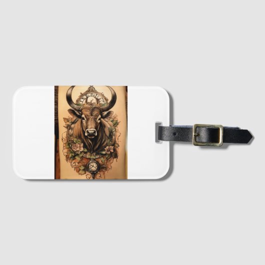 Golf Head Hoesje Bagagelabel (Voorkant (horizontaal))