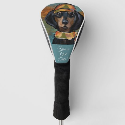 Golf Head Hoesje Golfheadcover (Voorkant)