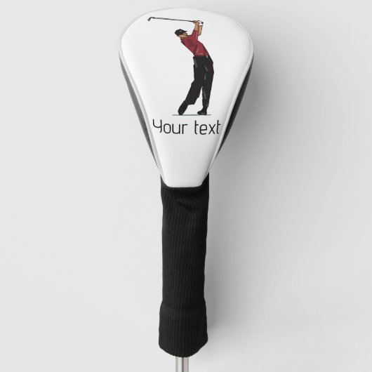 Golf Head Hoesje Golfheadcover (Voorkant)