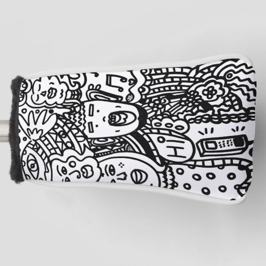 Golf Head Hoesje Golfheadcover (Voorkant)