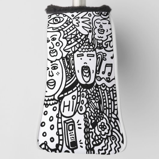 Golf Head Hoesje Golfheadcover (Draai 90)