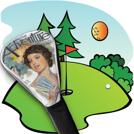 GOLF HEAD HOESJE - Hoesje van het Adventure Magazi Golfheadcover