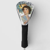 GOLF HEAD HOESJE - Hoesje van het Adventure Magazi Golfheadcover (Voorkant)