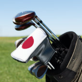 Golf Head-Hoesje met vlag van Japan Golfheadcover (Insitu)