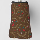 Golf Head Hoesje met zijn naam en Initialen Golfheadcover (Draai 90)