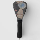 GOLF HEAD HOESJE -"Ontmoetingspunt" van Kandinsky Golfheadcover (Voorkant)