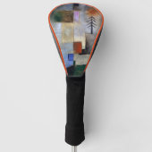 GOLF HEAD HOESJE - "Small Fir" van Paul Klee Golfheadcover (Voorkant)