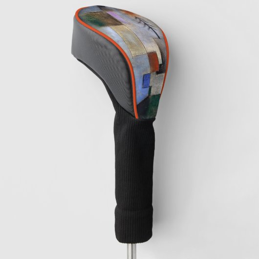 GOLF HEAD HOESJE - "Small Fir" van Paul Klee Golfheadcover (Schuin)
