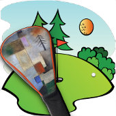 GOLF HEAD HOESJE - "Small Fir" van Paul Klee Golfheadcover